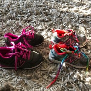 Kids New Balance gym shoes size 8